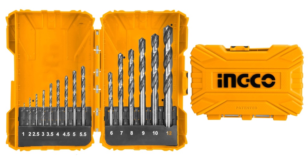 AKDL51502 15PCS HSS M2  DRILL BITS SET