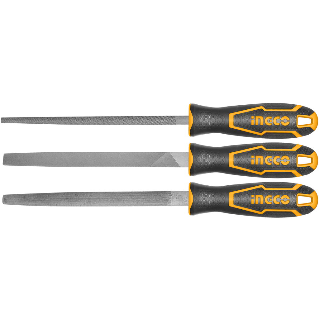 HKTFS1308 3 PCS STEEL FILE SET 8"