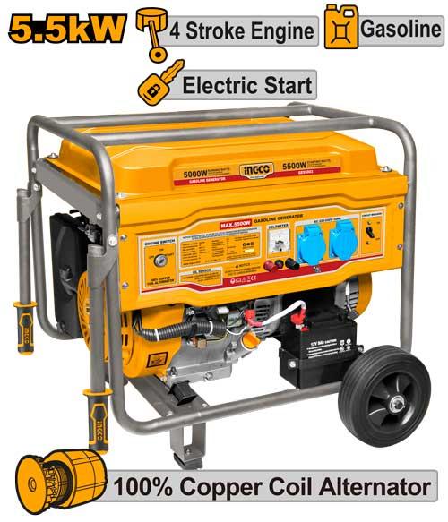 GE55003 GASOLINE GENERATOR 5.5KW