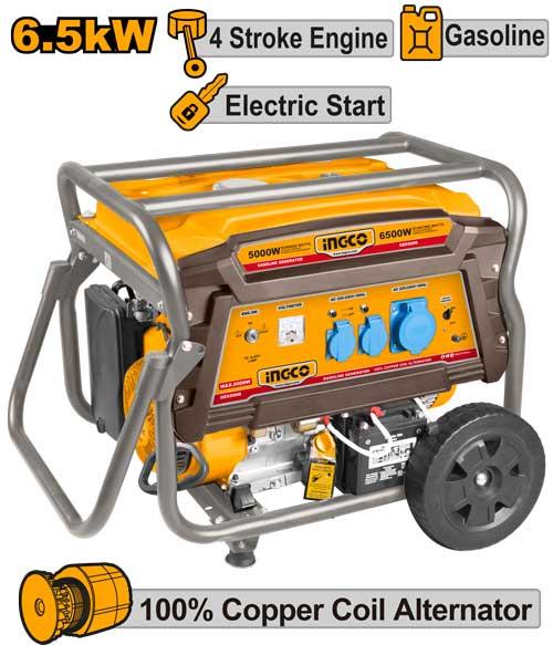 GE65006 GASOLINE GENERATORS 6.5KW