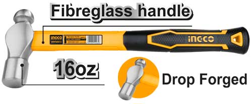 HBPH88016 BALL PEIN HAMMERS 16oz.