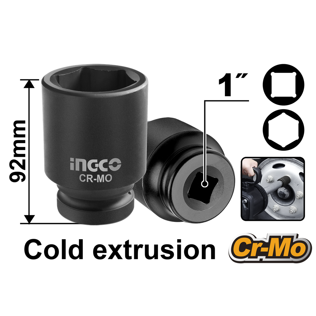 HHIS0132L 1" DR.IMPACT SOCKET 32MM