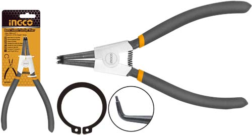 HCCP011751 BENT HEAD CIRCLIP PLIER 7"