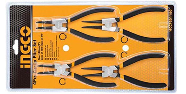 HCCPS01180  4PCS CIRCLIP PLIER SET