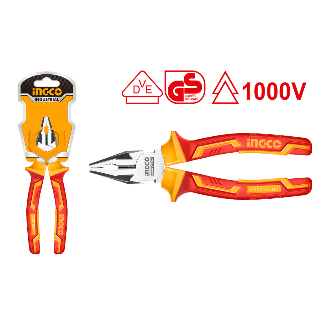 HICP28168 INSULATED COMBINATION PLIERS 6"