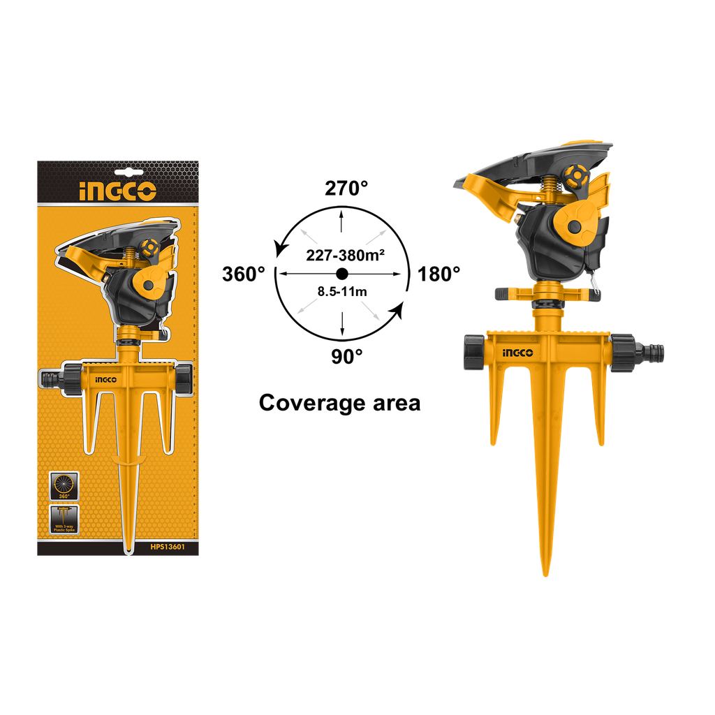 HPS13601 Plastic Auto Gear sprinkler