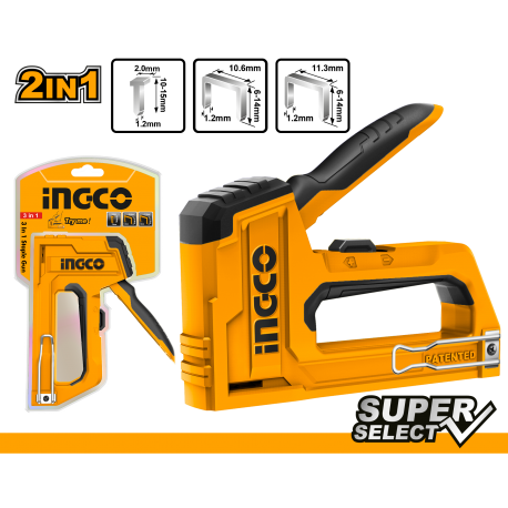 HSG1406 2 IN 1 STAPLE GUN