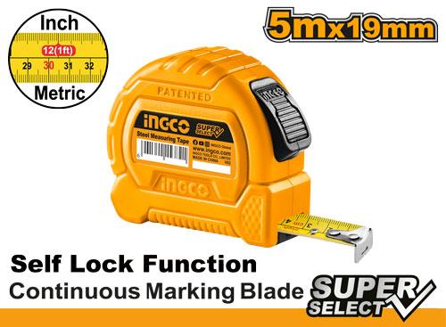 HSMT27519 STEEL MEASURING TAPE 5M