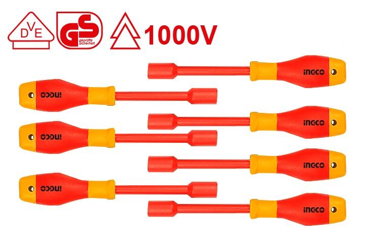 HKISD0701  7 PCS INSULATED NUT SCREW DRIVER SET