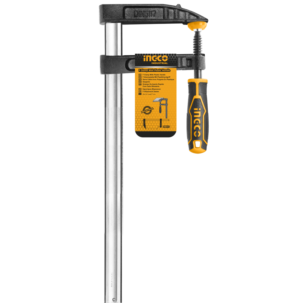 HFC020502 F CLAMP WITH PLASTIC HANDLE 50 x 200MM