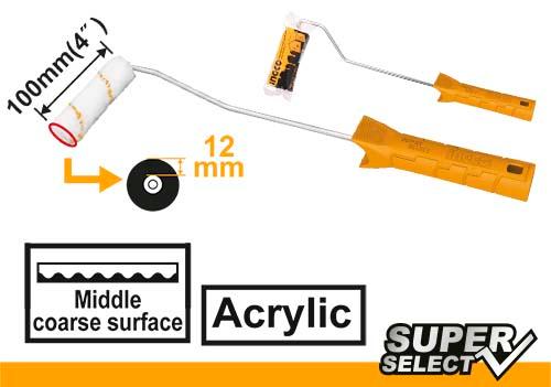HRHT281002 MINI CYLINDER BRUSH(INNER WALL) 4"