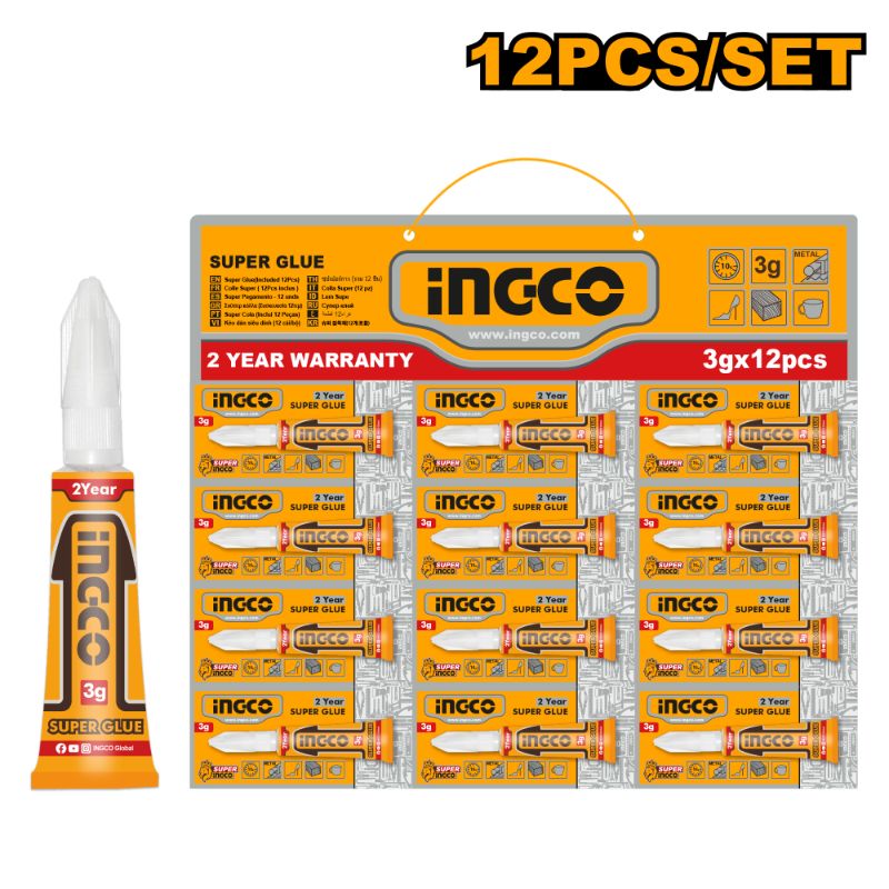 HSGU3122 SUPER GLUE 12PC CARD