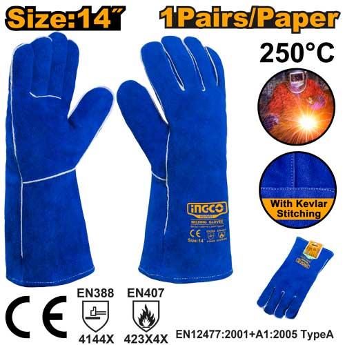 HGVW03 WELDING GLOVES 14"