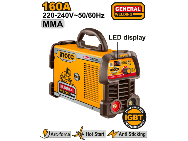 ING-MMA16059 INVERTER MMA WELDING MACHINE 160A