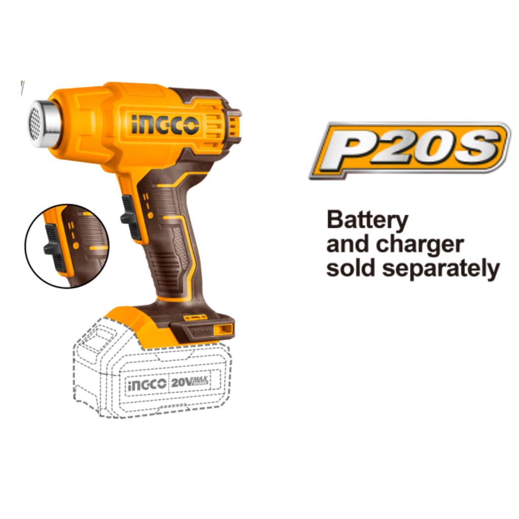 HGLI2002TM LI-ION HEAT GUN 20V