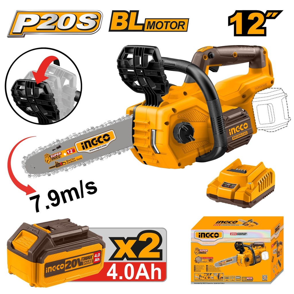 CGSLI201286 CORDLESS CHAIN SAW
