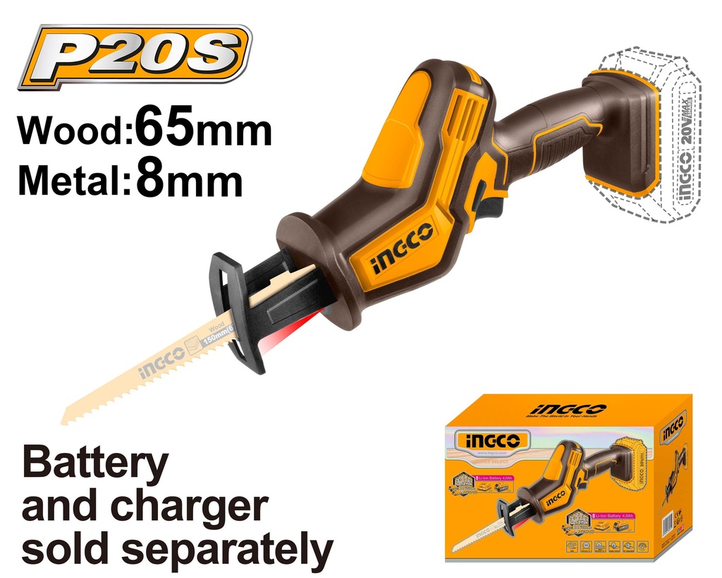 CRSLI6508 CORDLESS RECIPROCATING SAW
