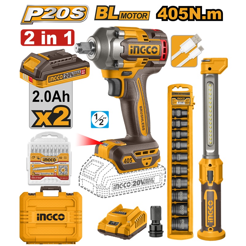 COSLI23056 CORDLESS 2 PCS COMBO KIT