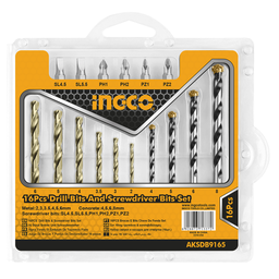 [AKSDB9165] AKSDB9165 16 DRILL BIT AND SCREWDRIVER BIT SET