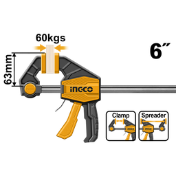 [HQBC01601] HQBC01601 QUICK BAR CLAMPS 63x150mm