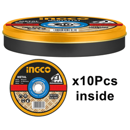 [MCD121155] MCD121155  10 PCS ABRASIVE METAL CUTTING DISC SET 4.5"