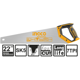 [HHAS28550] HHAS28550 HAND SAW 22"/550MM