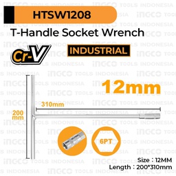 [HTSW1208] HTSW1208 T-HANDLE SOCKET WRENCH 12MM