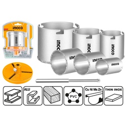 [HSB4061] HSB4061 CARBIDE GRITTED HOLE SAW SET