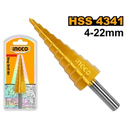 [AKSDS42203] AKSDS42203 STEP DRILL BITS 4-22MM