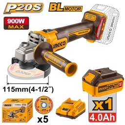 [CAGLI261521] CAGLI261521 LITHIUM-ION ANGLE GRINDER 20V